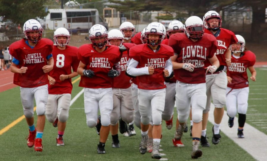 The Lowell football team is practicing despite facing the chance of not being able to play any games.
