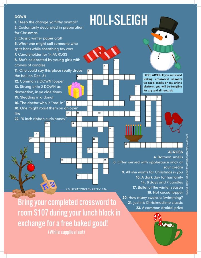 December Crossword: Holi-sleigh