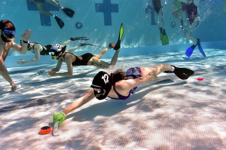 Káº¿t quáº£ hÃ¬nh áº£nh cho Underwater hockey