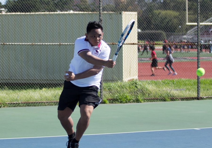 After beating the Wallenberg Bulldogs 7-0 at home on April 10, varsity boys tennis successfully maintains its spotless record of the season.