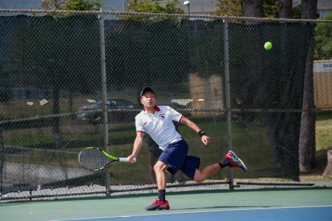 Senior Justin Pau faced off against Sheldon On from Balboa for the fourth year in a row. 