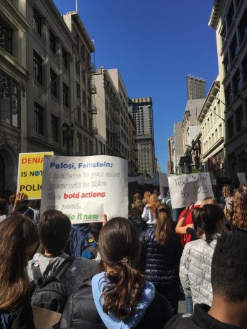 In March 2019, 25 students from Lowell risked an unexcused absence, marching downtown as part of the Global Climate Strike. 