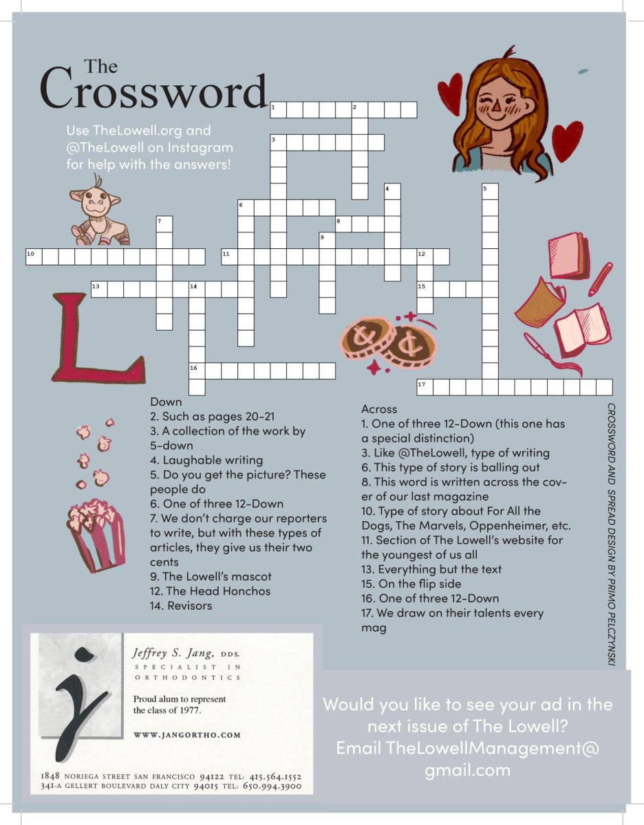 MAY 2024 CROSSWORD: The Crossword